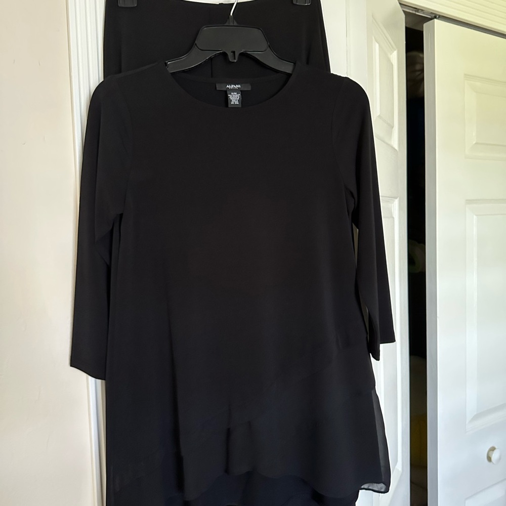 Alfani Black Pantsuit